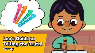 Learning Leo's Guide to Telling the Truth | Teaching Honesty & Bravery | Yeti Confetti Kids