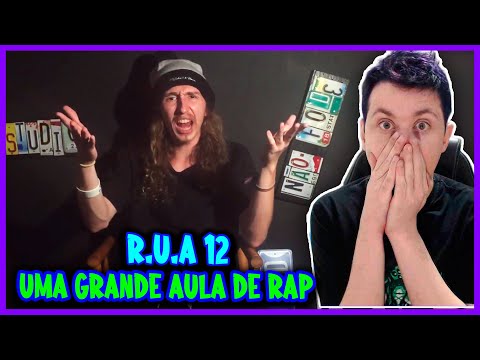 MORENO REAGINDO A R.U.A 12 - Batalha De Vida - Sid/Krawk/Alves/Jhony/Max B.O/Fábio Brazza/Nocivo...