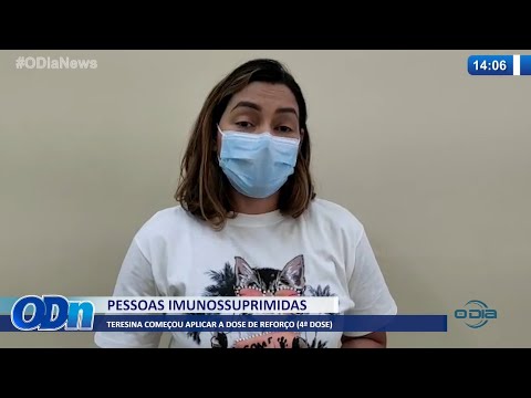 Teresina começou a aplicar quarta dose contra Covid-19 para pessoas imunossuprimidas 01 02 2022