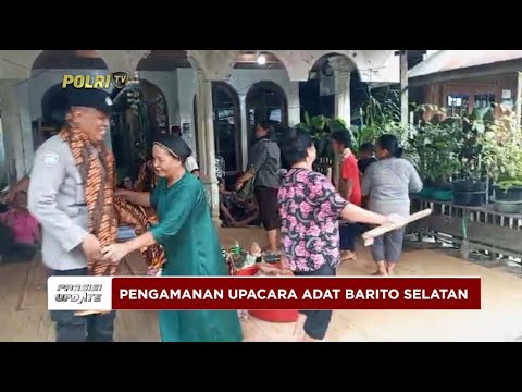 PRESISI UPDATE: POLSEK DUSUN SELATAN AMANKAN UPACARA ADAT 03/07/24 18:00