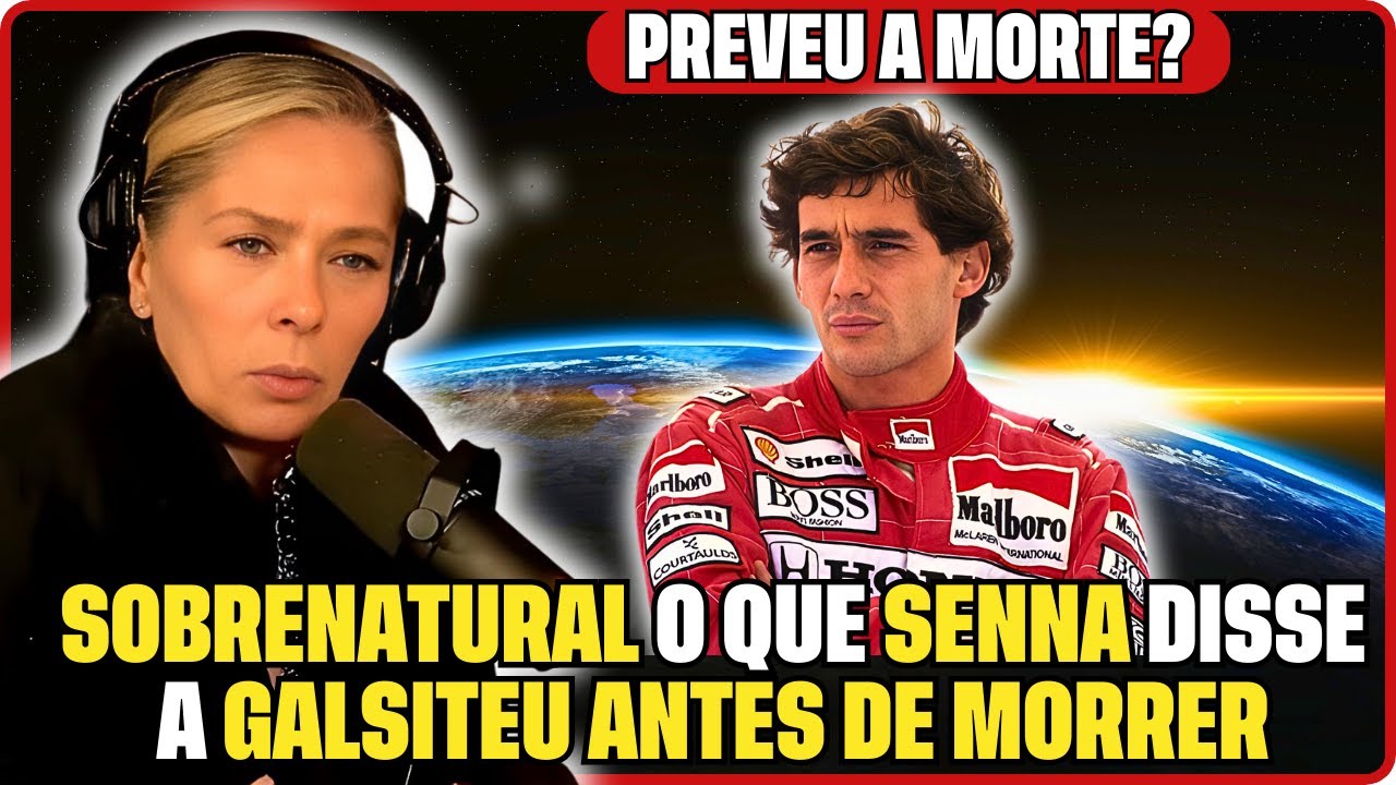 ARREPIANTE! AS ÚLTIMAS PALAVRAS DE AYRTON SENNA | ADRIANE GALISTEU