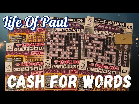 £25 of 3 in 1 and Cashword!
