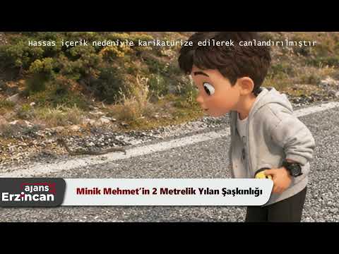Minik Mehmet’in 2 Metrelik Yılan Şaşkınlığı