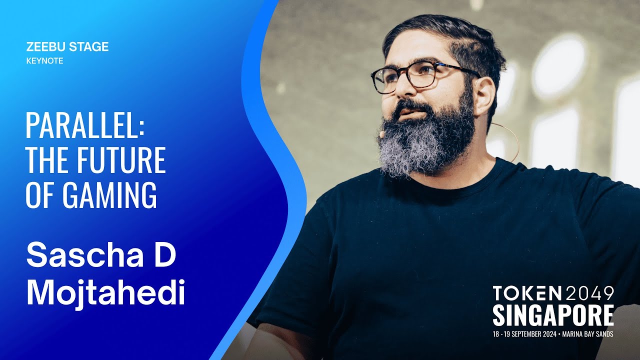Sascha D Mojtahedi - Parallel: The Future of Gaming - TOKEN2049 Singapore 2024