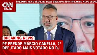 Vídeo: Márcio Canella, 2º deputado mais votado no RJ, é preso pela PF | CNN NOVO DIA