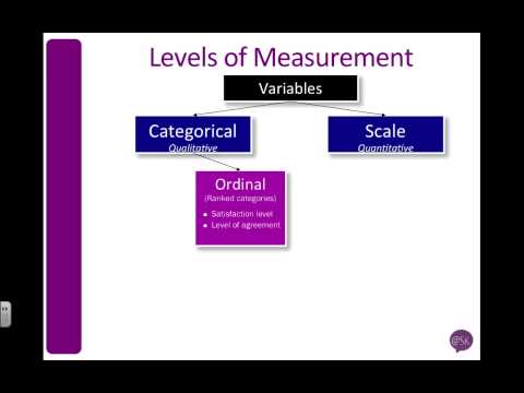 SPSS: Understand Ordinal, Nominal & Scale (aka Level of measurment)