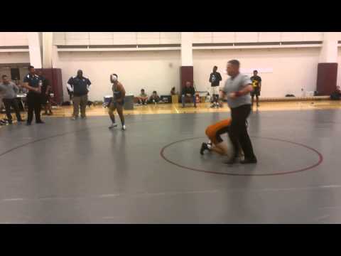UT 157 lb. Max Gove vs  Juan Bustos Central Baptist 1-2015 Aggieland open