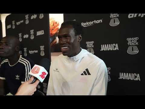 Marco Arop On Training To Race Cole Hocker, Josh Kerr, Yared Nuguse Over 1500m At Grand Slam Track