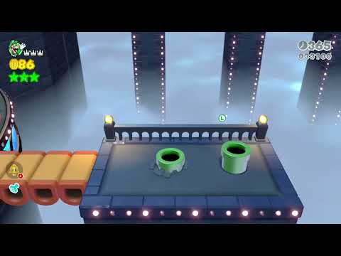 Super Mario 3D World (Switch) 5-2 100% Speedrun - Time: 64 (WR)