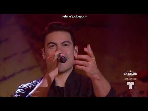 Carlos Rivera en el homenaje a José Luis Rodríguez "El Puma"