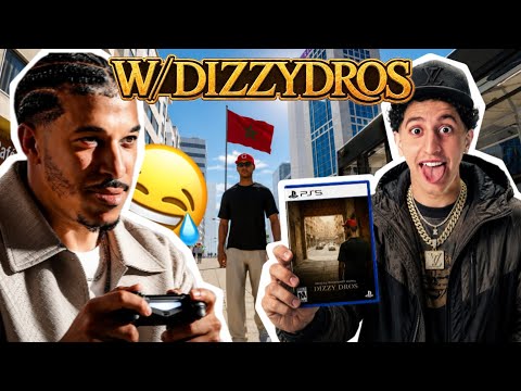 لعبنا لعبة ديال ديزي دروس مع ديزي دروس 😂 لعبة مغربية 100 % W/DIZZYDROS 🇲🇦🔥 