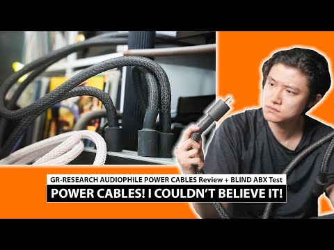 How To Hear a Difference with Affordable Audiophile Power Cables by GR-Research 😲 + BLIND ABX TEST