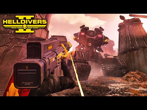 Is Vox Engine the New Siege Mech!? in Helldivers 2