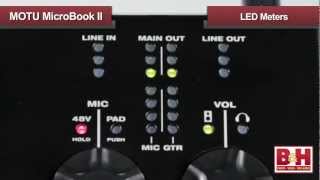 Video thumbnail for MOTU Microbook II by B&H Photo Video Pro Audio