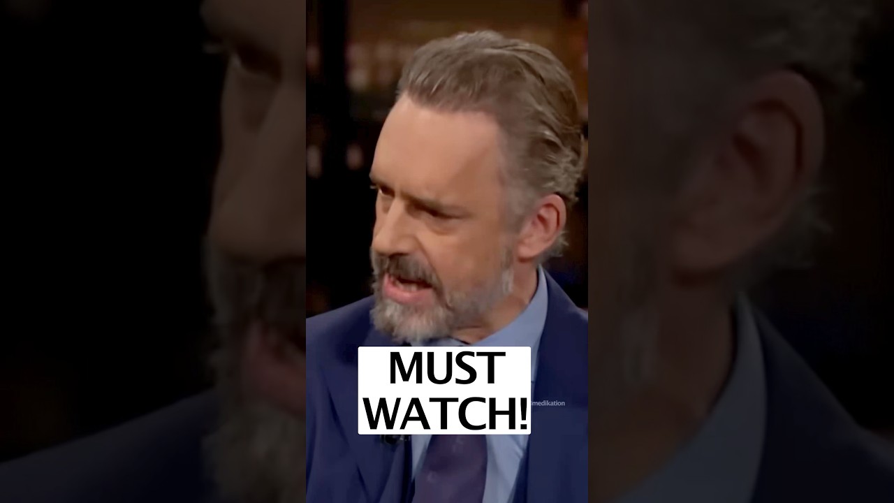 Super Important! Jordan Peterson with Bill Maher on Real Time