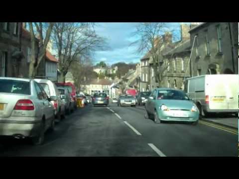 Driving through Warkworth