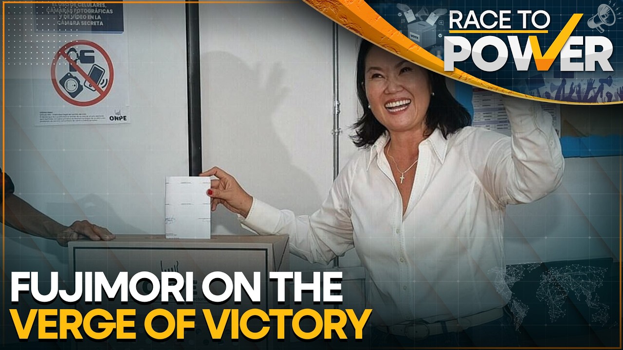 Right-Wing Candidate Fujimori Close to Becoming Peru's First Female President | Race To Power