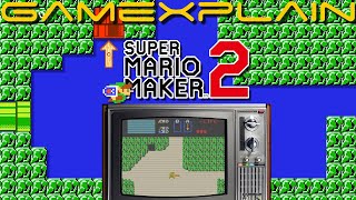 Zelda NES Partially Remade in Super Mario Maker 2's 2.0 Update! (Overworld & Dungeon)