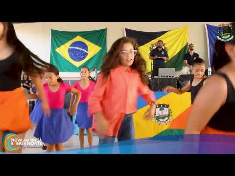 Imagem - No dia 25 de Agosto, foi comemorado através do Ato Cívico Cultural o 34° Aniversario de Nova Maringá.