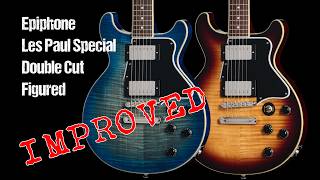 Video thumbnail for Improved Tone: Epiphone Les Paul Special Double Cut Figured #guitar #epiphone #gibson by Guitar Collector Guy
