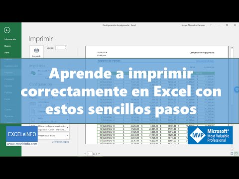 Aprende a imprimir correctamente en Excel con estos sencillos pasos @EXCELeINFO