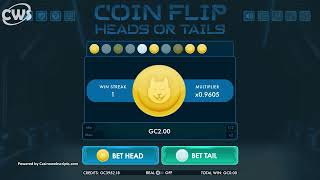 Coin Flip - Heads or Tails | Crypto Casino Game