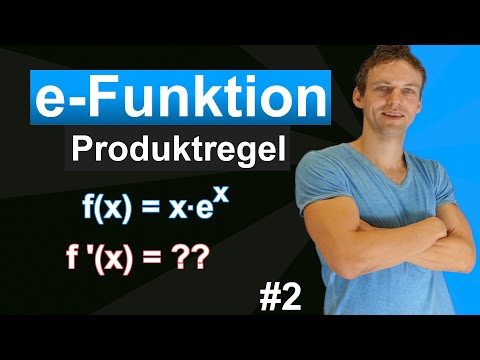 e-Funktionen ableiten mit der Produktregel - Erklärung mit zwei Beispielen | #2
