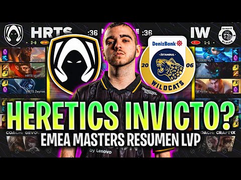 CONSEGUIRÁ FLAKKED ACABAR INVICTO CON HERETICS? | HRTS vs IW RESUMEN EMEA MASTERS ESPAÑOL