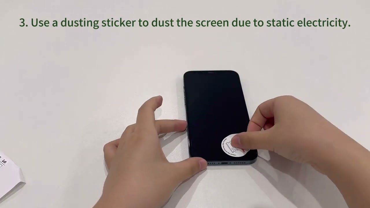 1. Installation video of sliding window phone case with front cover