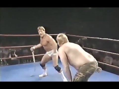 Paul Orndorff vs. Col. DeBeers - Strap Match - Beach Brawl - 6/9/1991 - UWF