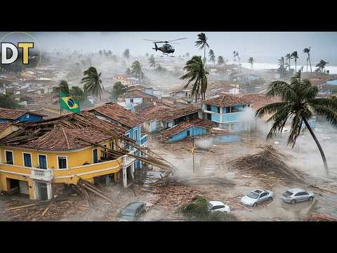 Rio Grande do Sul, Brazil, Hit by Severe Storms: 2,500 Homes Damaged by Strong Winds
