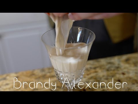 How to make a Brandy Alexander!