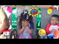 QUESTIONS!! [Part 1] | Water Balloon Pop | KB FAMILY LIFE