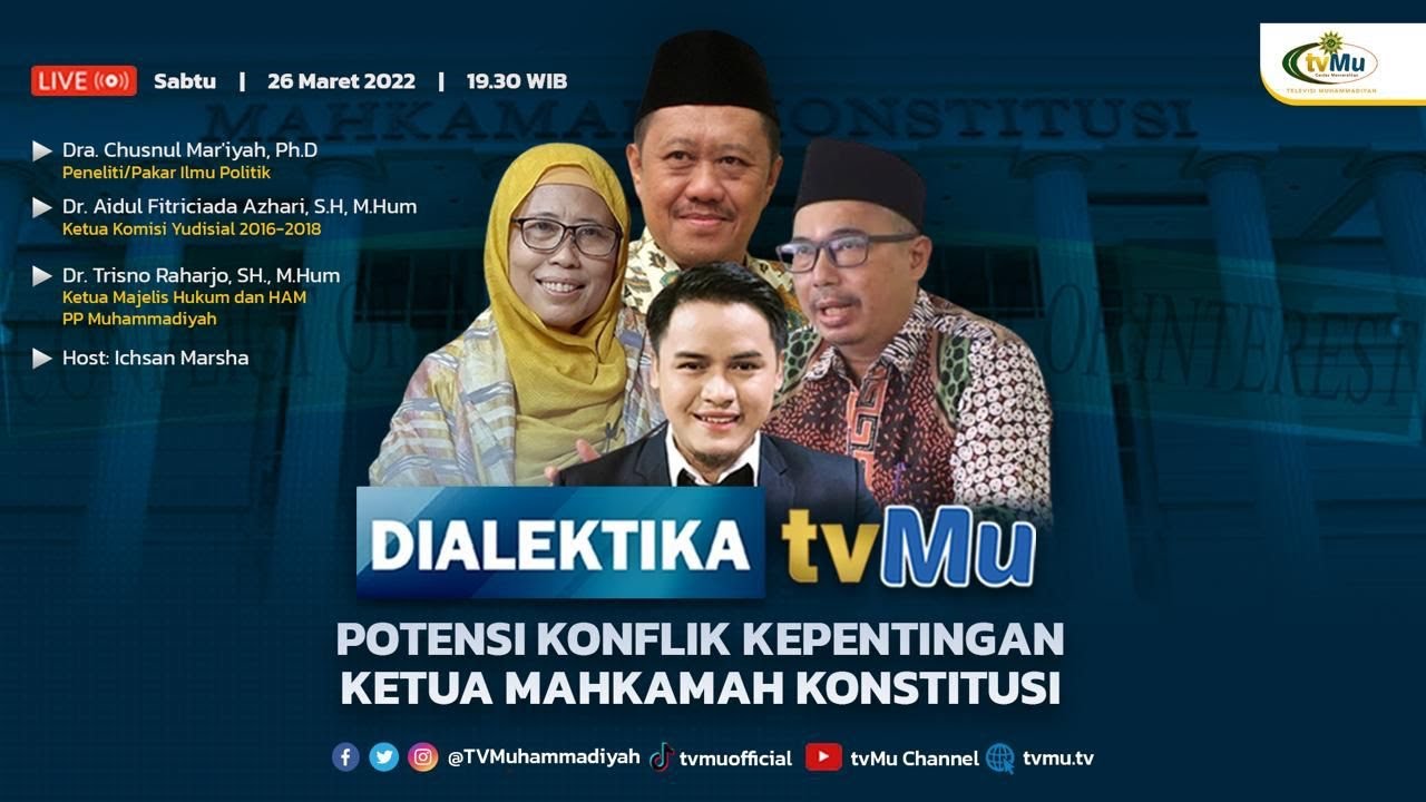 Pengamat Politik Muhammadiyah Tanggapi Rencana Pernikahan Ketua MK dan Adik Jokowi