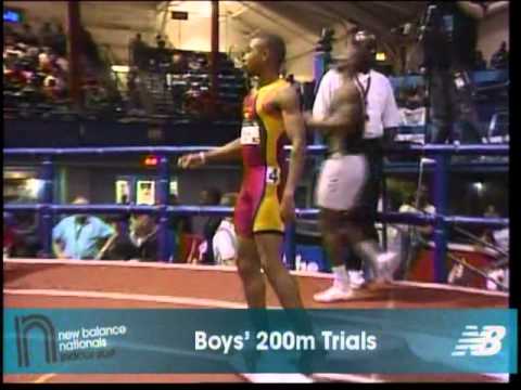 Boys 200m Prelim Heat 3 - New Balance Indoor Nationals 2011