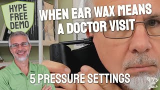 Skip the Clinic - At-Home Ear Wax Removal With 5 Pressure Modes