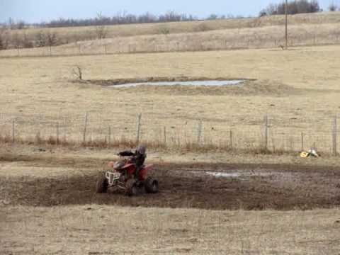 Muddin on Fourwheelers bjr1