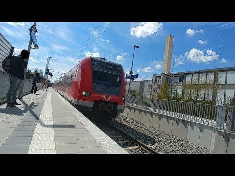 S-Bahn München BR423 Redesign am Bahnhof Höllriegelskreuth | S7 Aying