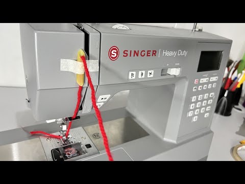 FAÇA BORDADOS INCRÍVEIS com Fio de Lã Na SINGER HD