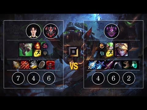 SHG Honey Twitch vs Ezreal Bot - KR GrandMaster Patch 10.11