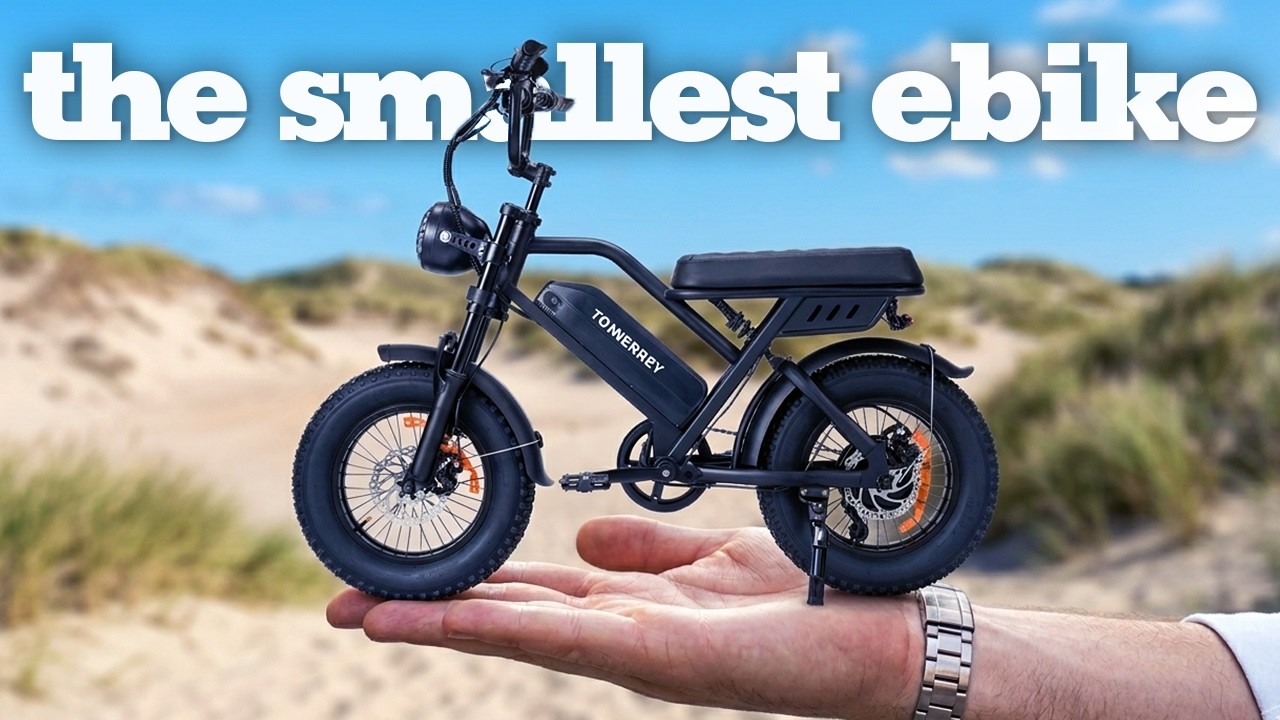 This Small MINI Ebike is ONLY $500!!! Tonnerrey T16