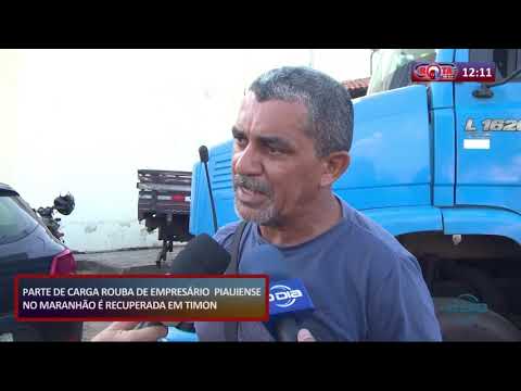 ROTA DO DIA (25.10) Parte da carga de queijo roubado eÌ recuperada em Timon, MA