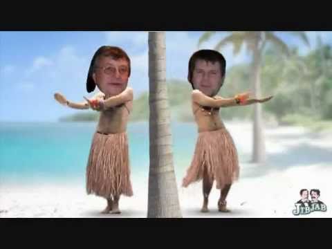 The Green Onion Hula Dance Starring Marco M & Tony D LMFAO!.wmv