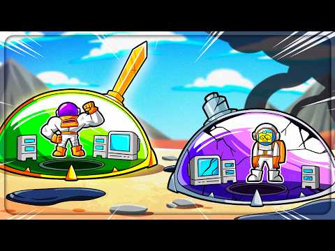 Abusing the SWORD DOME to destroy everything in Dome Keeper