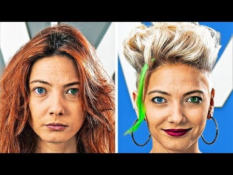 NIEZWYKŁE METAMORFOZY FRYZUR