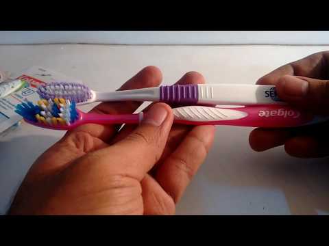 Colgate zigzag & sensodyne sensitive toothbrush