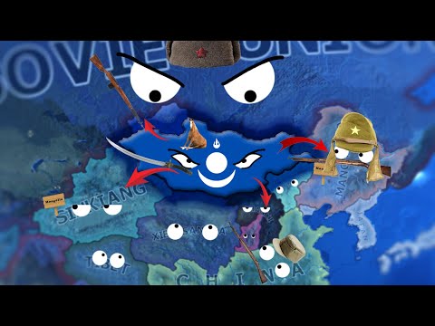 Playing As Mongolia In Hoi4 Be Like...