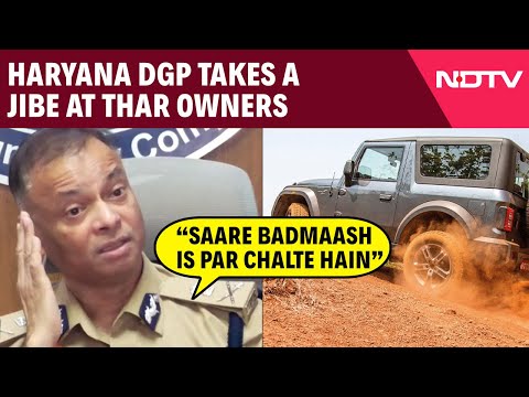 Haryana DGP OP Singh's 'Viral' Remark On 'Bullet And Thar'