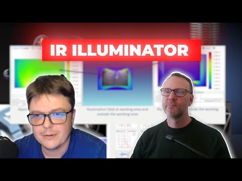Zemax modeling of IR illumination