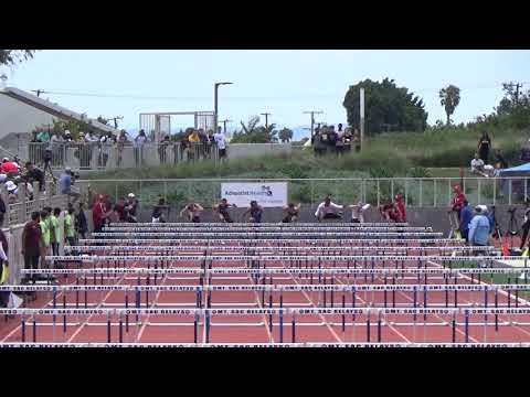 A Lotfy - VarB 110m HH at CIF-SS Finals on 5-11-19